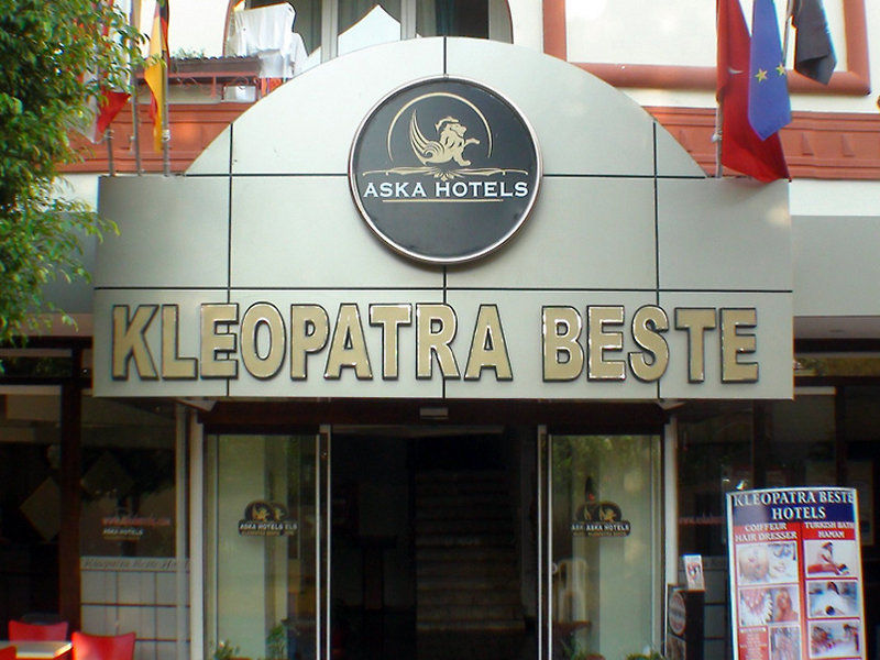 Aska Kleopatra Beste Hotel 阿拉尼亚 外观 照片