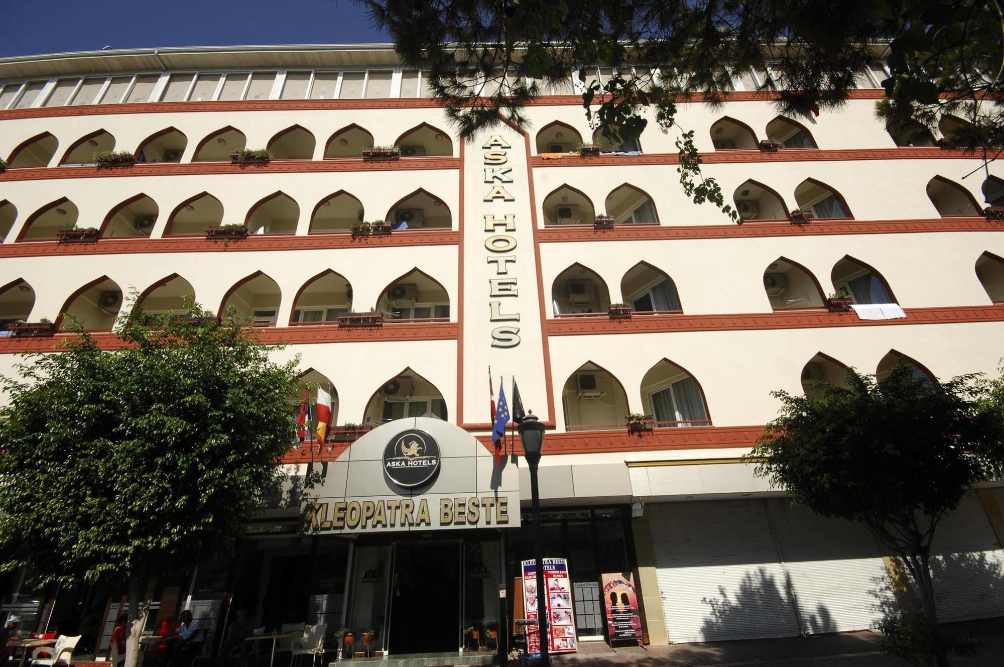 Aska Kleopatra Beste Hotel 阿拉尼亚 外观 照片