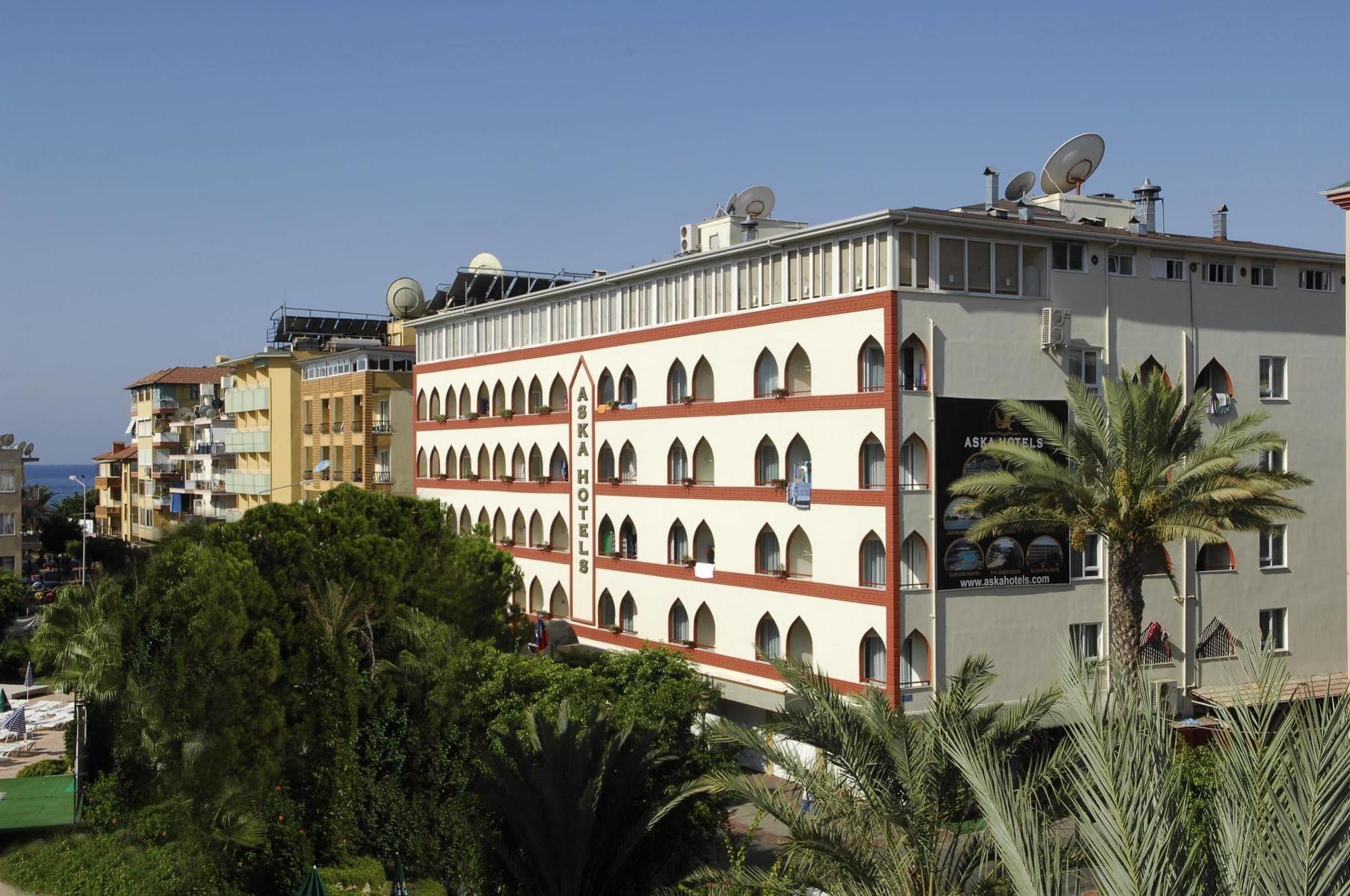 Aska Kleopatra Beste Hotel 阿拉尼亚 外观 照片