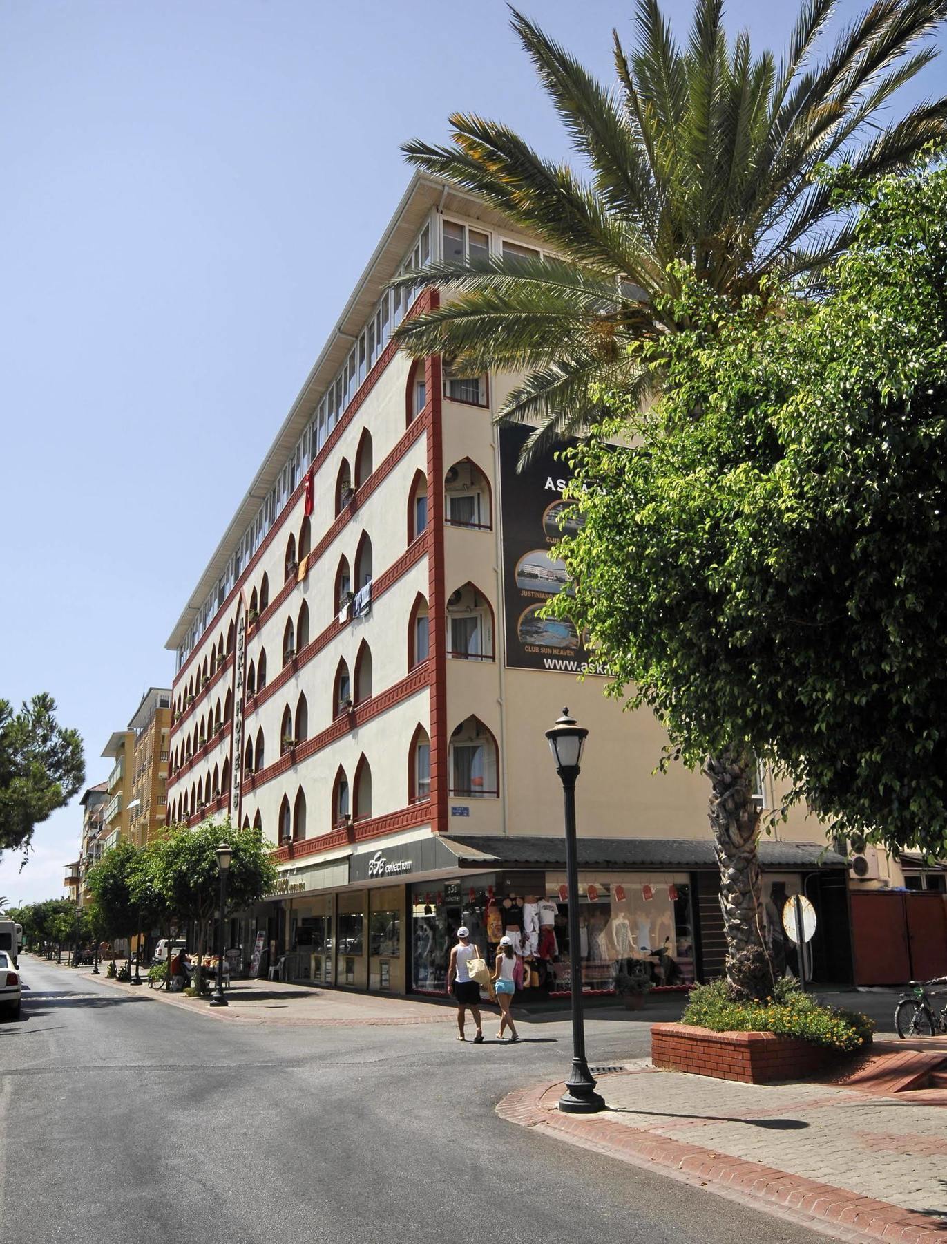 Aska Kleopatra Beste Hotel 阿拉尼亚 外观 照片