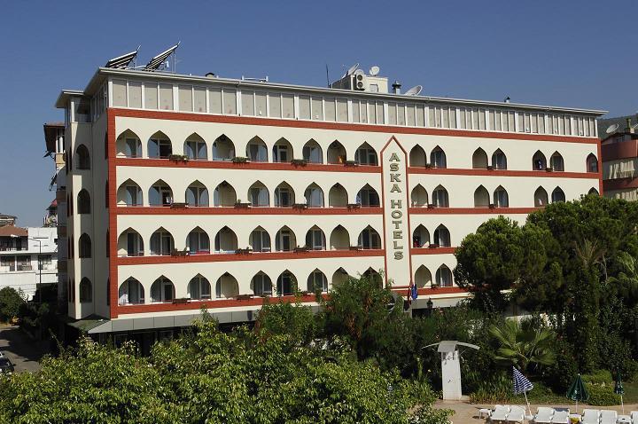 Aska Kleopatra Beste Hotel 阿拉尼亚 外观 照片
